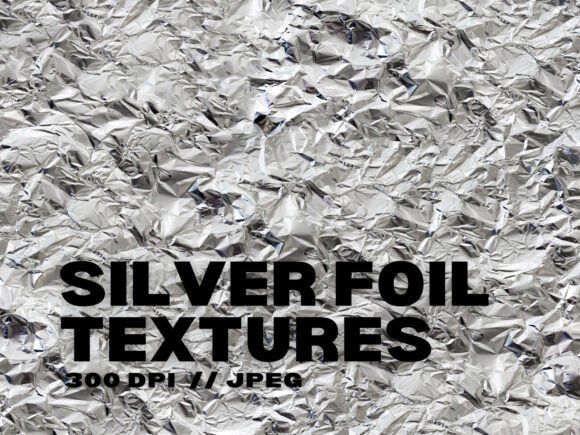 10 Silver Foil Textures for Your Creative Projects