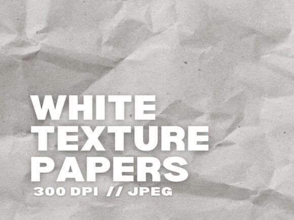 18 White Texture Papers