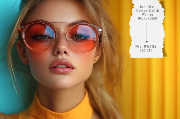 Beautiful Fashion Stylish Woman: A Versatile Design for Every Creative Need