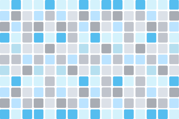 Blue and Grey Mosaic Tile Designs