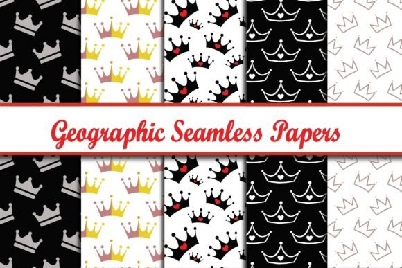 Digital Seamless Patterns Paper Design