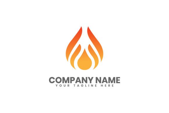 Letter FF Fire Powerful Branding Logo