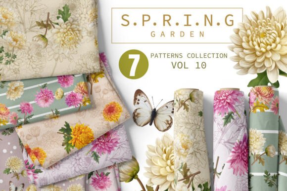 Seamless Spring Designs for Every Creative Need